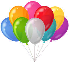 15 Multicolored Air inflated Balloons