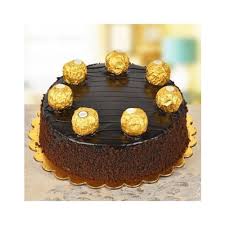 1/2 Kg Ferrero Rocher Cake
