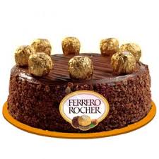 1 Kg Ferrero rocher chocolate Cake